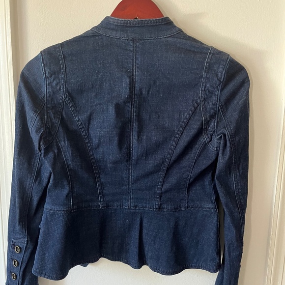 NWOT White House Black Market denim jacket - Picture 2 of 5